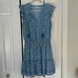 Vineyard Vines Blue Floral Dress